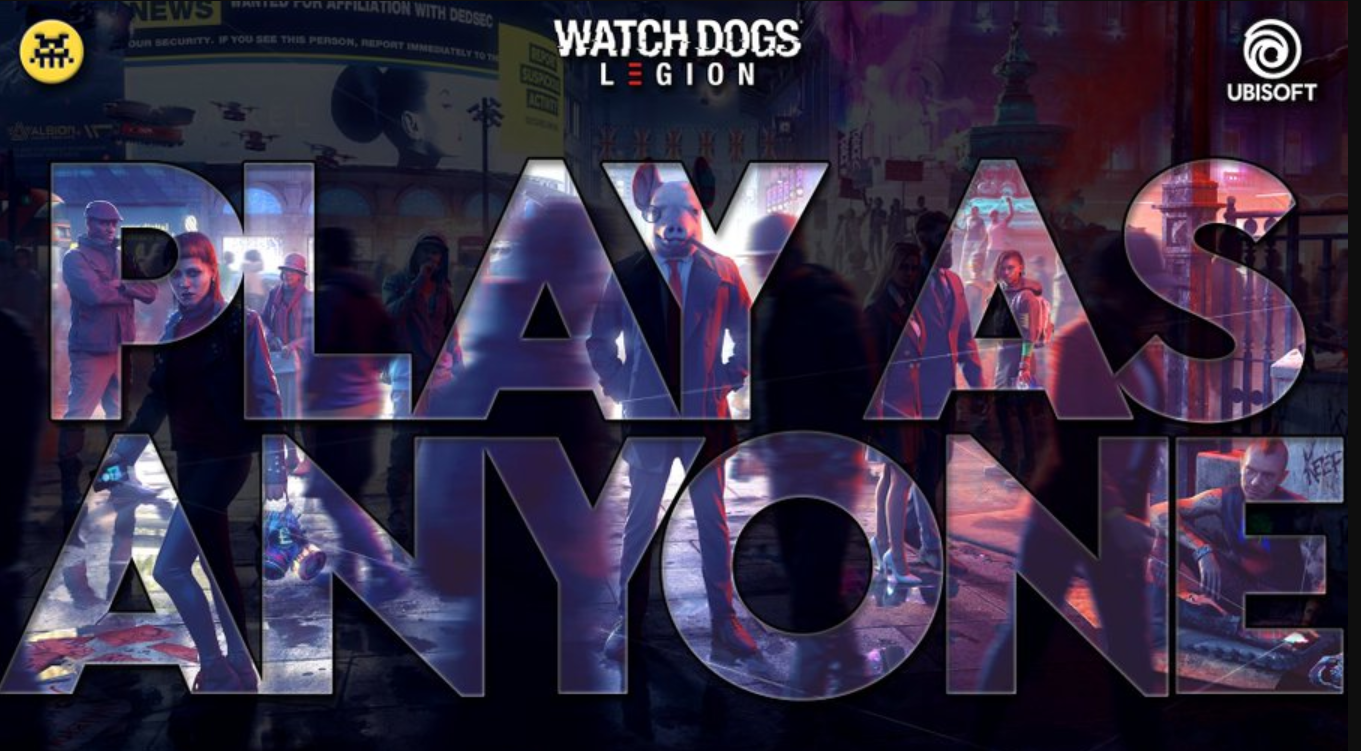 Play-As-Anyone: The AI of Watch Dogs Legion