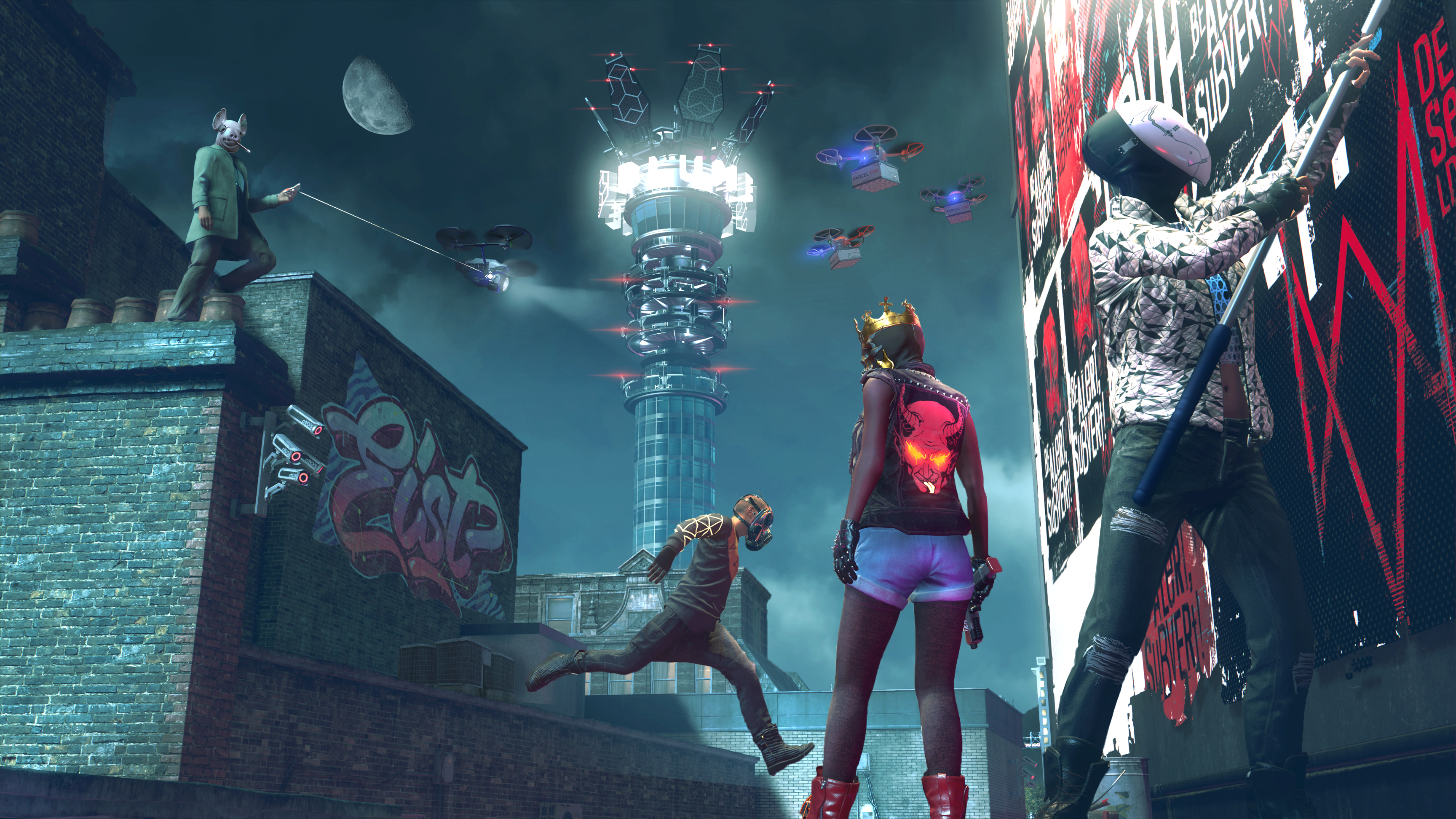 Watch Dogs: Legion and the Player Attention System