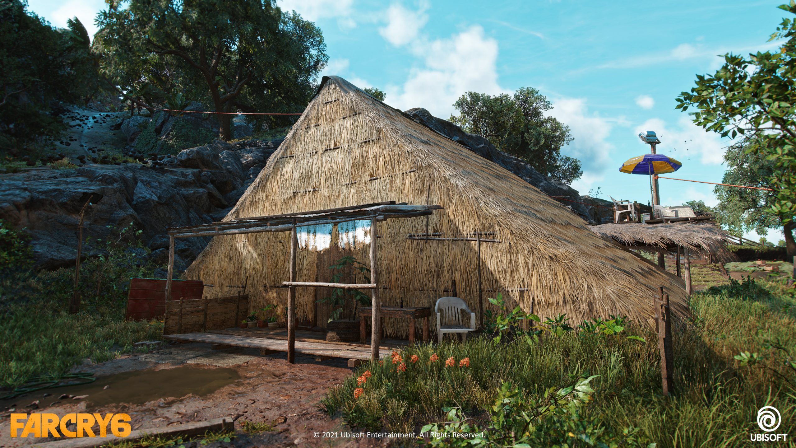 Far Cry 6 art, barn