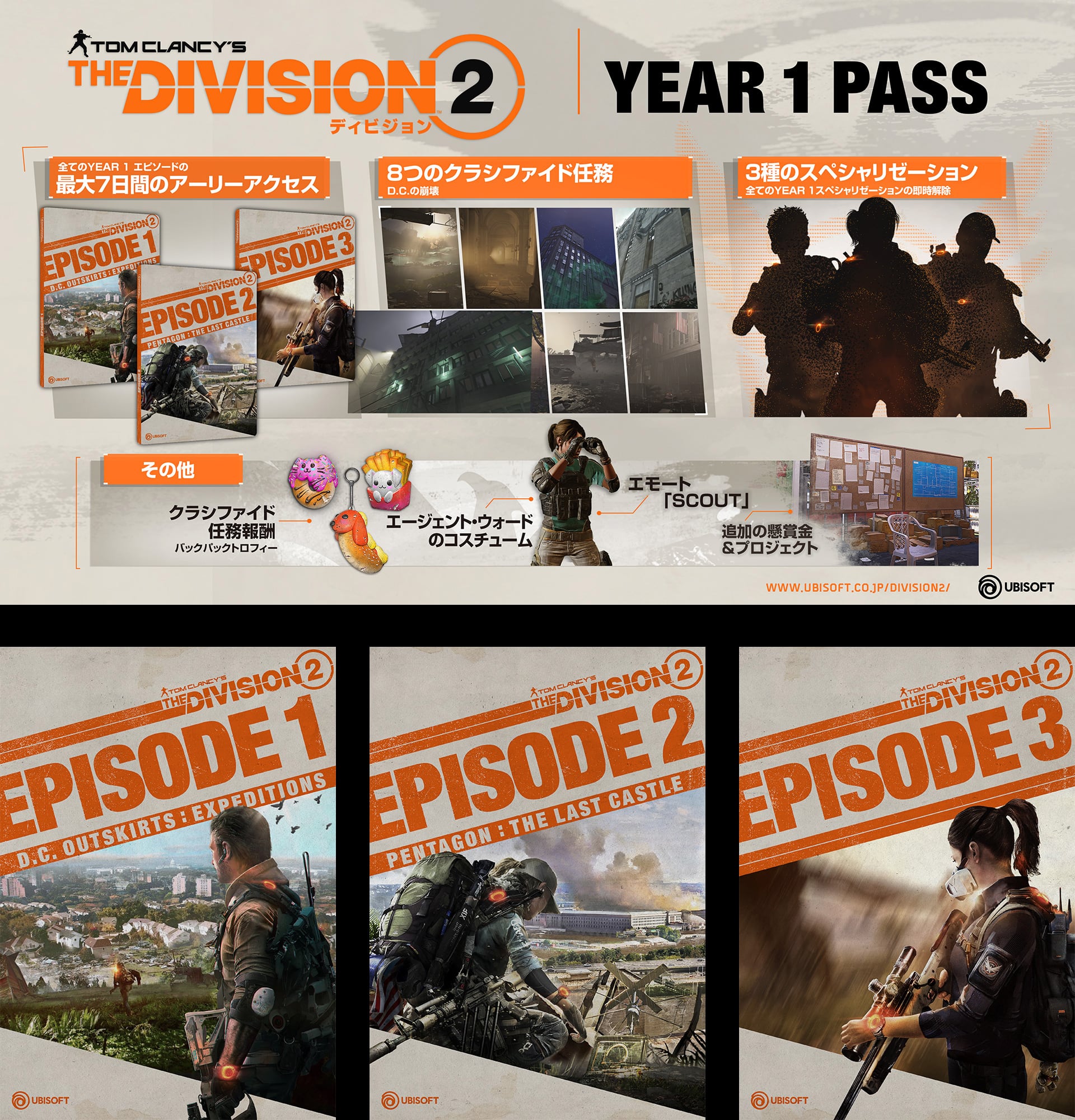 The Division2 ディビジョン2 Ubisoft