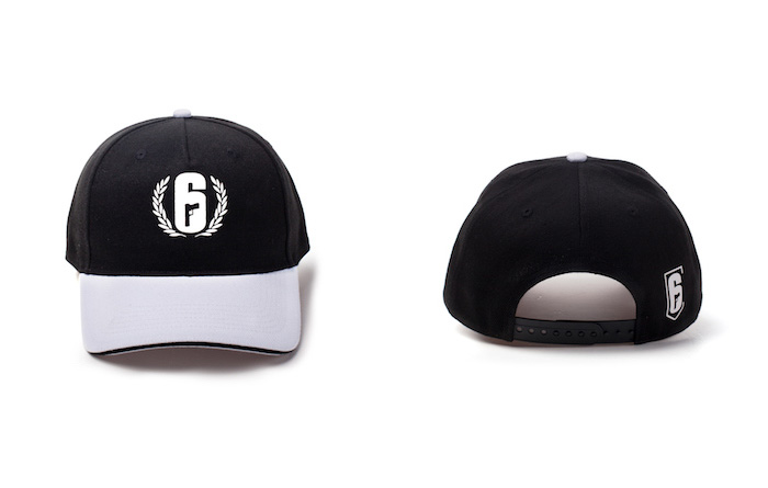 レインボーシックス　Pro League　公式ラバープリントロゴキャップ（アジャスター付き）